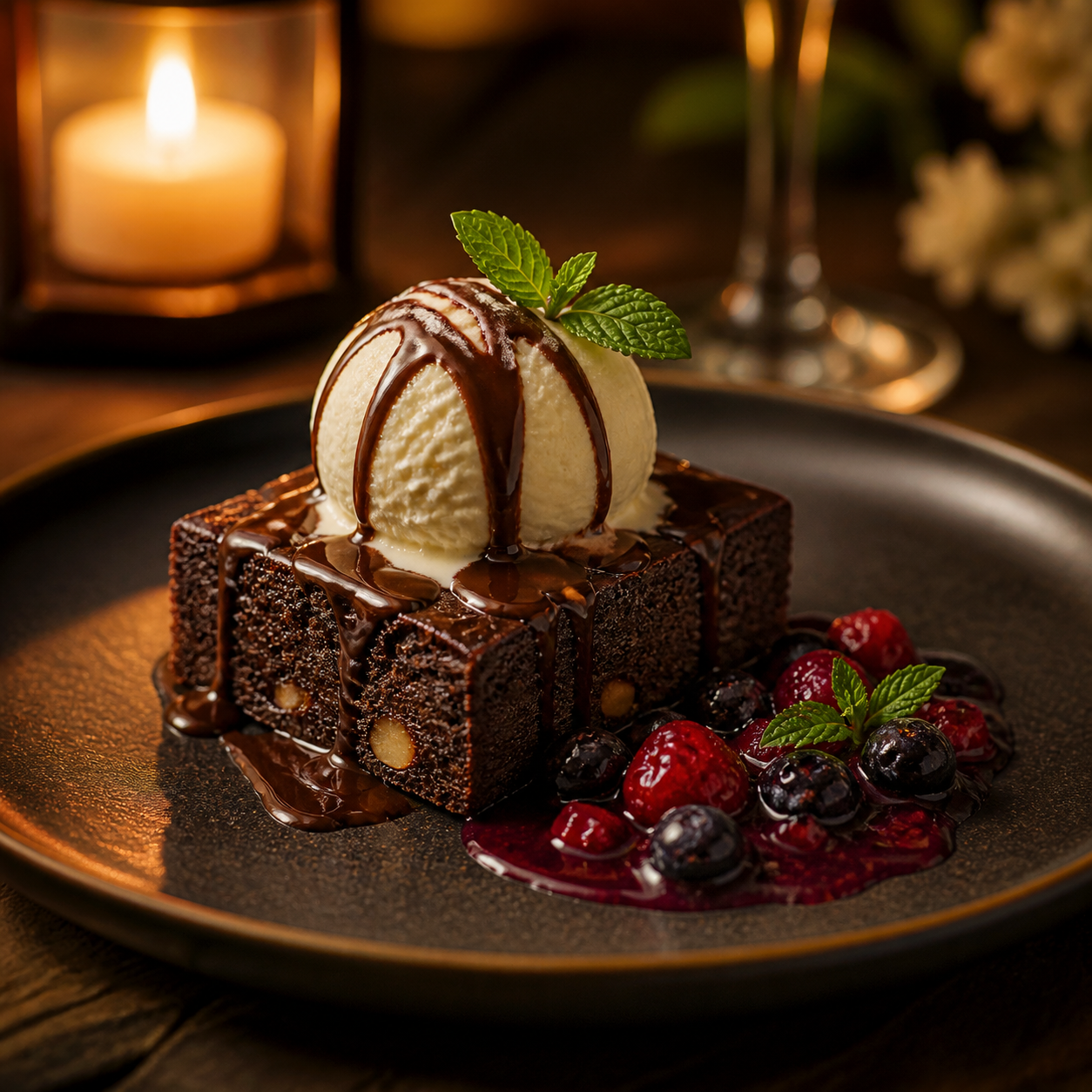 Cardamom panna cotta